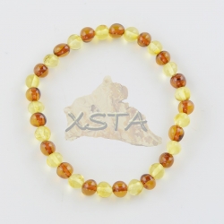Amber baroque bracelet mix